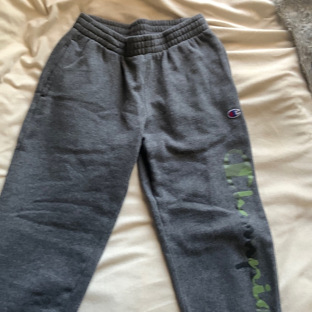 Champion sweats.